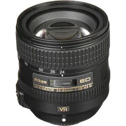 24-85mm f/3.5-4.5G ED VR AF-S Nikkor